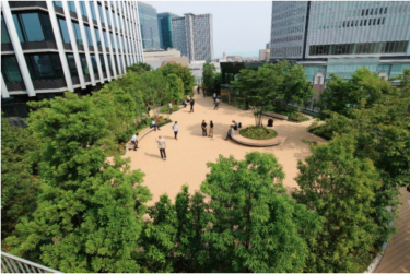阪神園芸の取り組み、緑の認定制度「SEGES」の「都市のオアシス」に認定