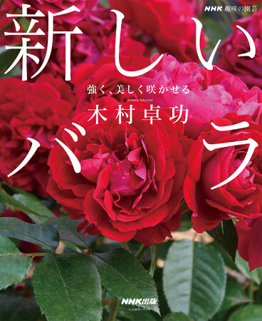 「NHK趣味の園芸 新しいバラ 強く、美しく咲かせる」が大人気！発売即増刷決定