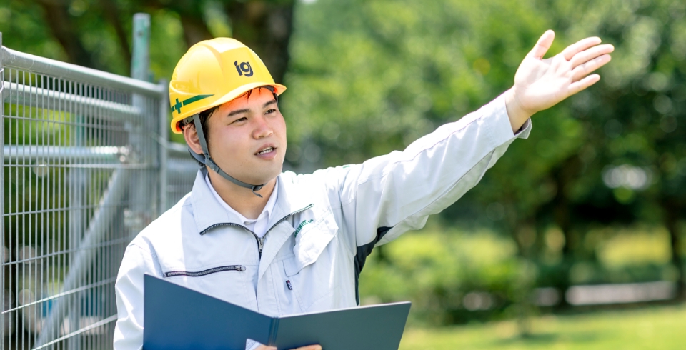 イビデングリーンテック株式会社 横浜営業所の正社員 施工管理（工事） 都市緑化・ランドスケープ 公園・公共施設求人イメージ